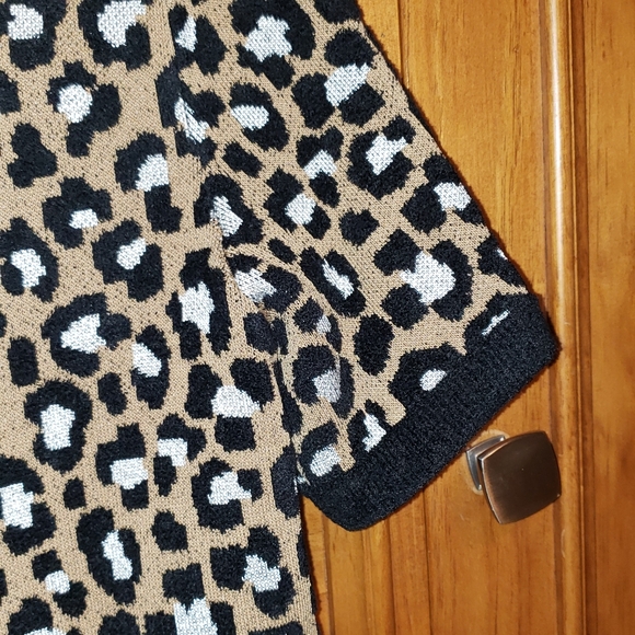 Michael Kors New W Tags Leapord Sweater - Picture 2 of 4